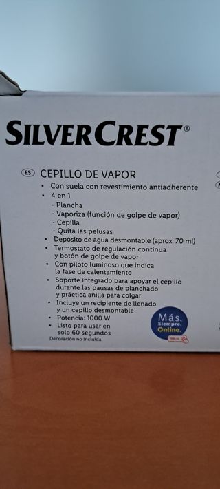 Cepillo de vapor Silver Crest 4 en 1