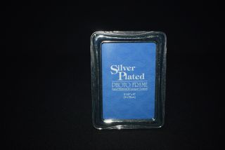 Moldura Silver Plated vintage hande made