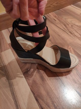 SANDALIAS CUÑA ESPARTO