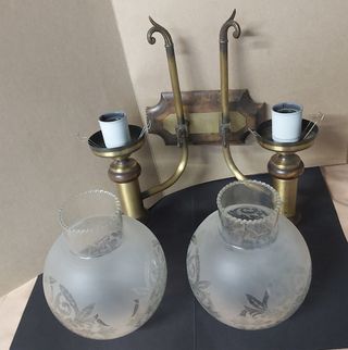 Aplique de pared tipo quiqué