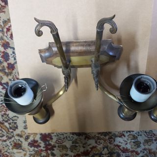 Aplique de pared tipo quiqué