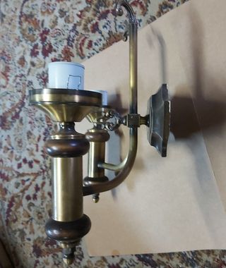 Aplique de pared tipo quiqué