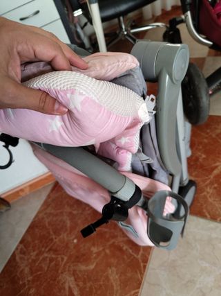 Silla de paseo Kinderkraft pilot Rosa 