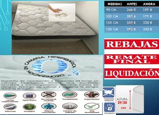 COLCHON Viscoelástica Oferta Liquidación