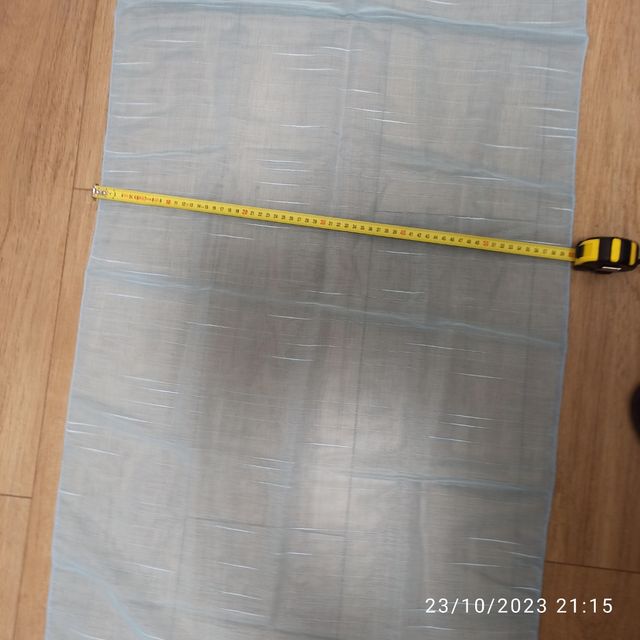 Tende colore azzurro/verde chiaro