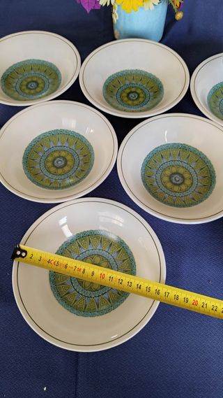 CUENCOS MUY ANTIGUOS, PORCELANA INGLESA