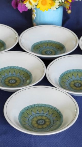 CUENCOS MUY ANTIGUOS, PORCELANA INGLESA