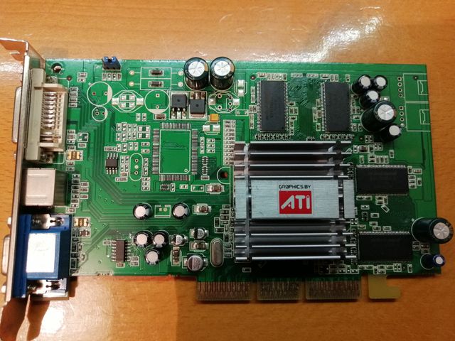 ATI Radeon R9250 256MB DDR AGP VGA/TVO/DVI-I