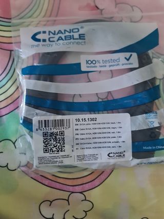 Cable SVGA HDB15/M