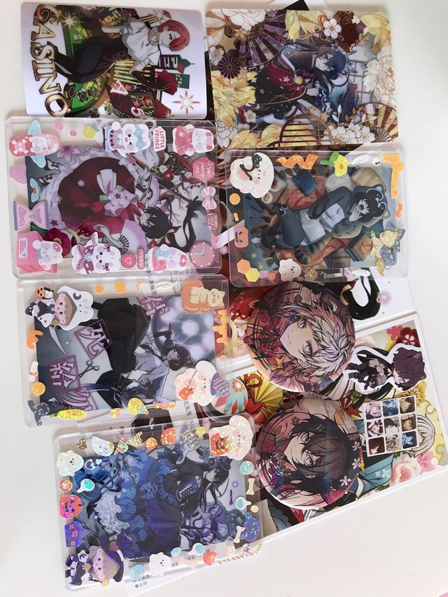 bungou stray dogs photocards y postcards