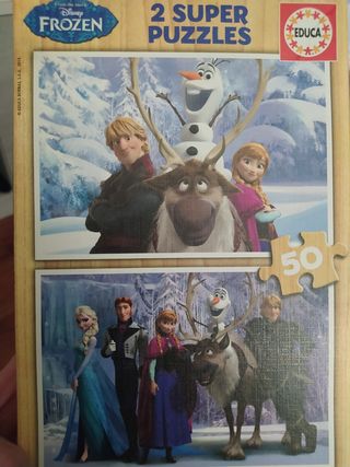 Puzzles Frozen