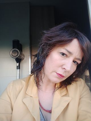 Peluca de pelo 100% natural y reversible