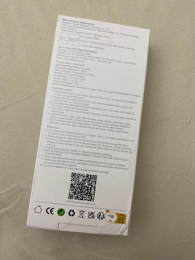 SMART WATCH YOUR FITNESS TRACKER (NEGRO)