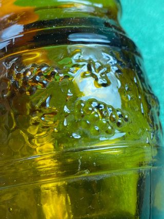 LICORERA CONJUNTO VASOS VINTAGE BOTELLA ANTIGUA