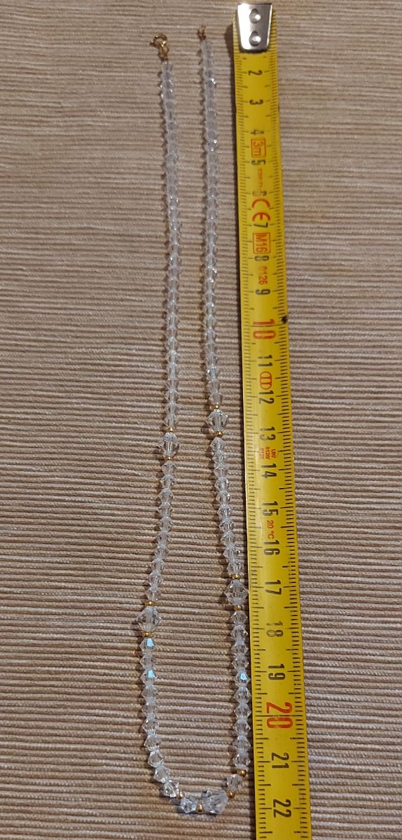 Collana  con oro giallo 750..