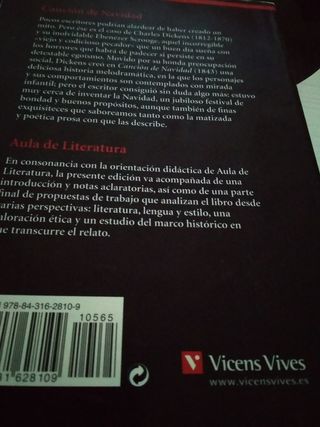 Canción de Navidad de vicens.vives Charles Dickens