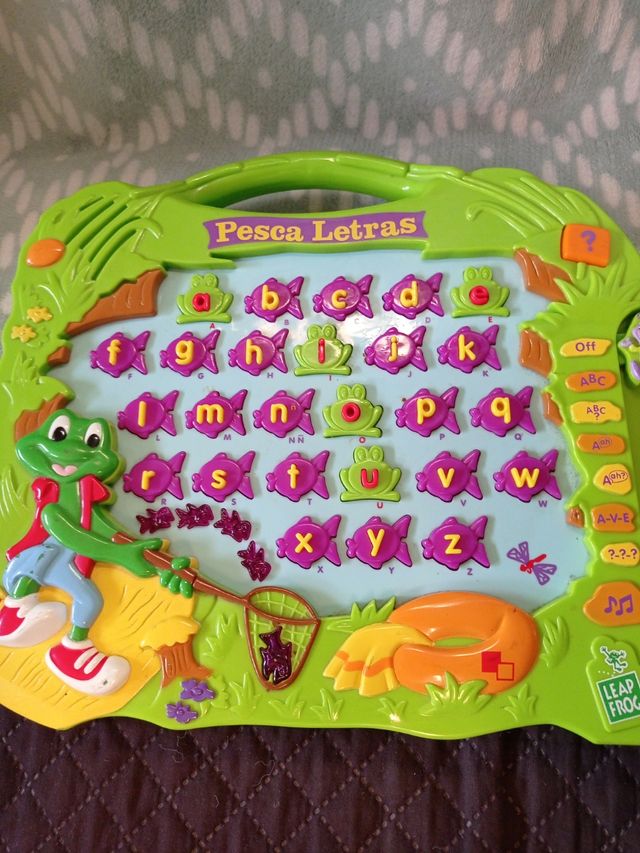 leap frog pesca letras
