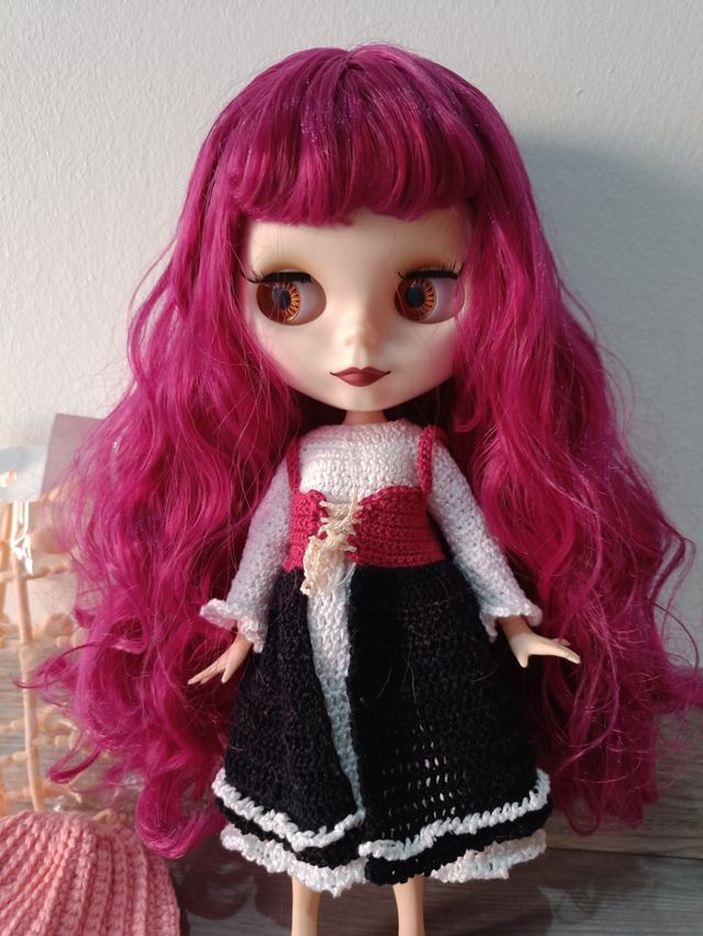 Blythe fake con cara mate y cuerpo pure neemo