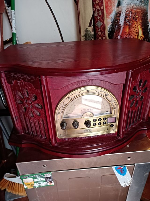 Tocadiscos antiguo