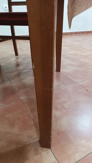 Mesa comedor madera