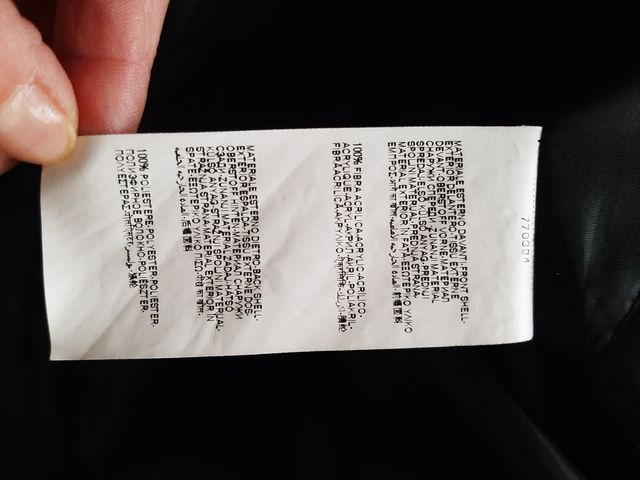 Giubbino in pelliccia maculato marrone