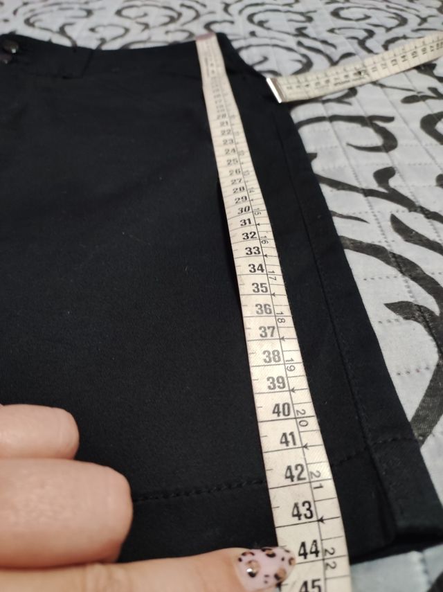 Gonna nera kocca jeans 