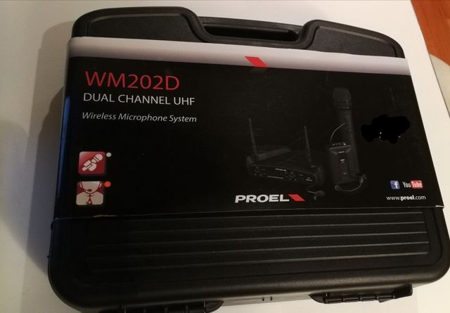 Radiomicrofono Proel WM202DH