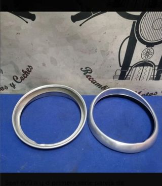Seat 600 N y D pareja cerquillos alumini