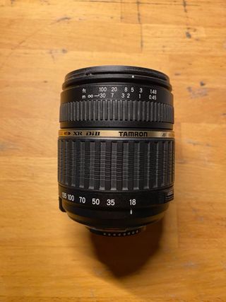 Objetivo 18-200 f/3.5-6.3 Tamron
