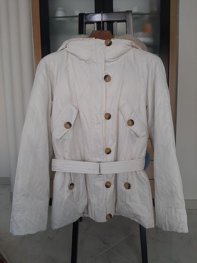 Piumino bianco Max Mara