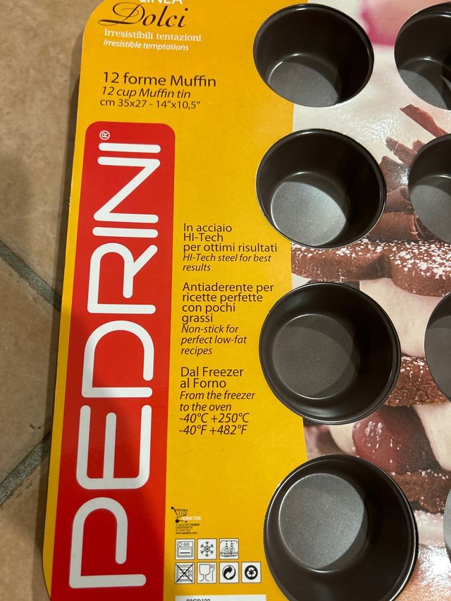 forme per muffin Pedrini