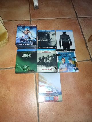 Entre 9 y 49 euros cada película steelbook