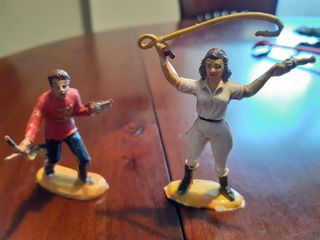 Figuras de goma circo Jecsan años 50