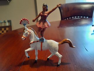 Figuras de goma circo Jecsan años 50