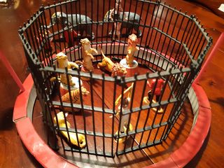 Figuras de goma circo Jecsan años 50