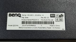 📺 Monitor BENQ FP222W H 22" Pulgadas