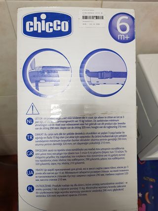 Asiento elevador chicco bebe