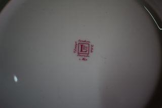 Prato decorativo porcelana decorado á mão