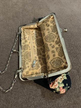Bolso vintage flores