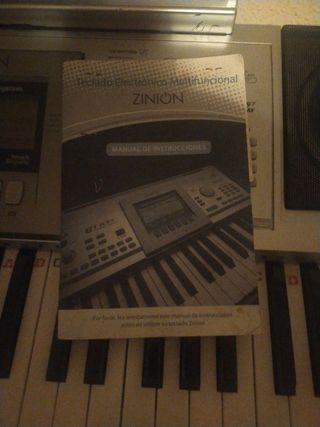 teclado eléctrico multifuncional 
