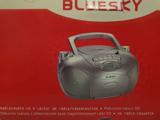 Radiocasete y CD Bluesky