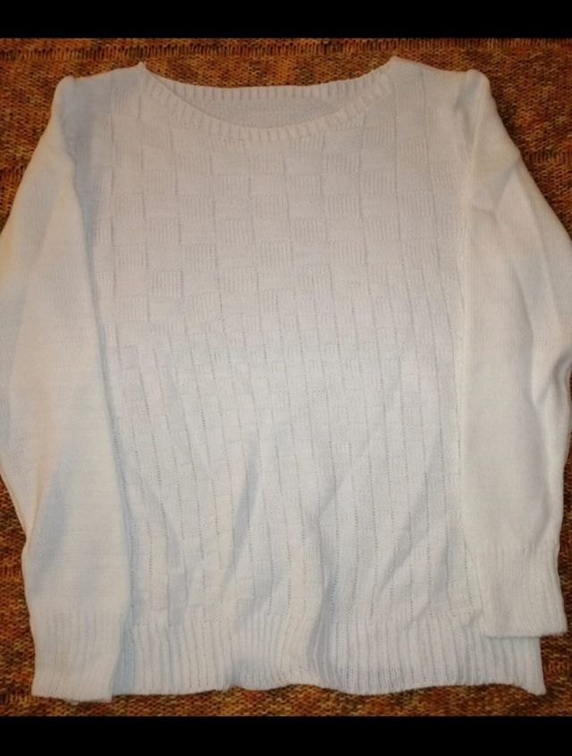 Maglione Bianco Made in Italy