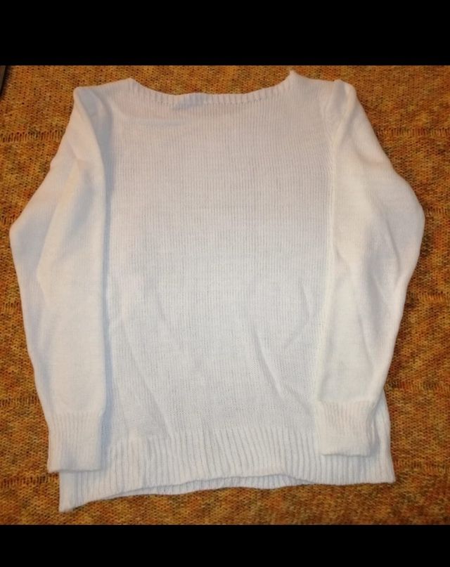 Maglione Bianco Made in Italy