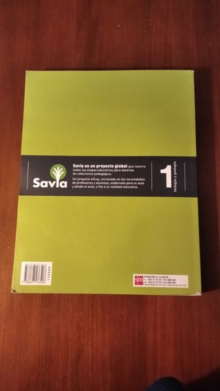 Libro de Biología y geología 1° bachillerato sm