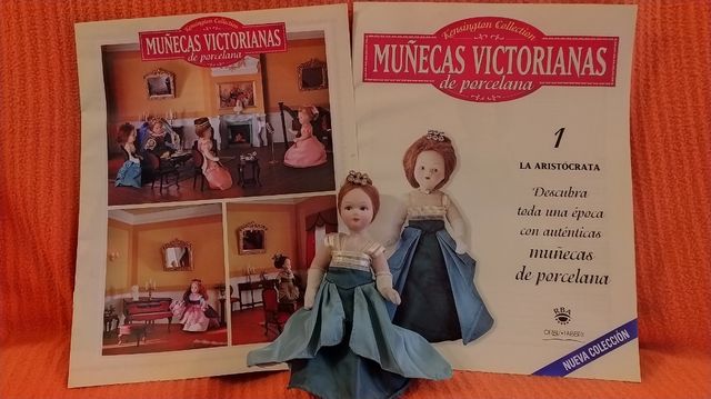 Muñeca porcelana colección aristócrata