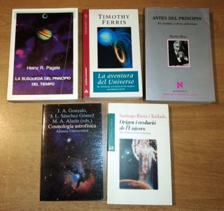 Decenas de libros de ciencia