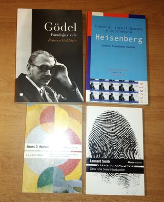 Decenas de libros de ciencia