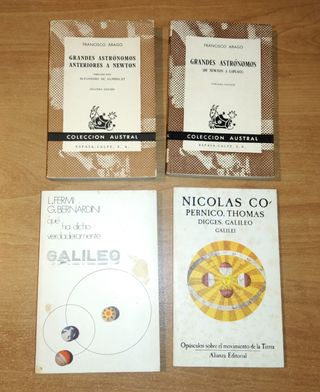 Decenas de libros de ciencia