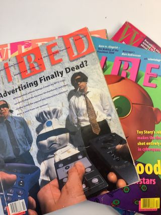 Revistas WIRED  VINTAGE USA en INGLÉS