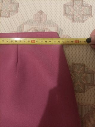 Traje chaqueta rosa fucsia